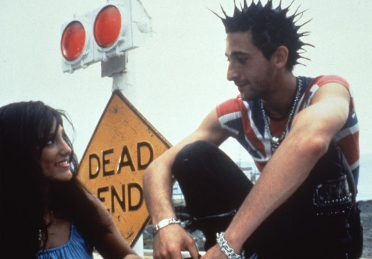 Jennifer Esposito und Adrien Brody in Summer of Sam von Spike Lee (1999).