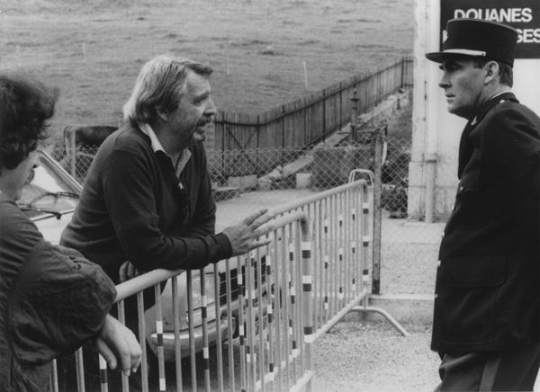 Jean-Marc Henchoz en douanier aux côtés d'Alain Tanner - <i>No man's land</i>